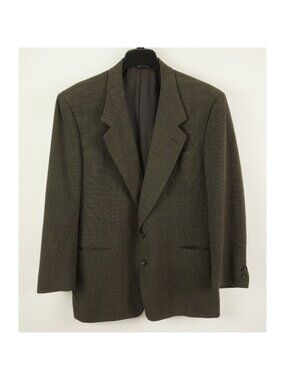Canali Milano Brown Textured Wool Sport Coat Blazer 42R 52R Italy